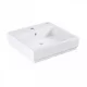 Grohe Cube Ceramic mosdótál 50x49 cm, PureGuard bevonattal, alpin fehér 3947800H