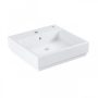 Grohe Cube Ceramic mosdótál 50x49 cm, PureGuard bevonattal, alpin fehér 3947800H