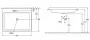 Grohe Cube Ceramic beépíthető mosdó 60,5x49 3947900H