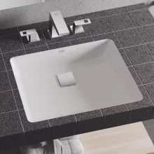   Grohe Cube Ceramic alulról beépíthető 49,2x37 mosdó PureGuard bevonattal 3948000H