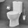 Grohe Bau Ceramic hátsó kifolyású monoblokkos WC szett tartállyal és ülőkével, alpin fehér 39496000