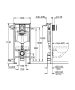 Grohe Rapid SL 3 az 1-ben WC-szett tartállyal, króm nyomólappal, rögzítőidommal 39501000