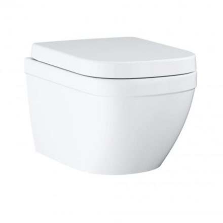 Grohe Euro Ceramic perem nélküli fali WC, Soft Close ülőkével, alpin fehér 39554000