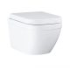 Grohe Euro Ceramic perem nélküli fali WC, Soft Close ülőkével, alpin fehér 39554000