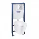 Grohe Solido 4 az 1-ben WC-csésze tartállyal, nyomólappal, rögzítőidommal, alpin fehér 39583000