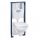 Grohe Solido 5 az 1-ben WC csésze ülőkével, tartállyal, szerelőkerettel és nyomólappal, alpin fehér 39586000