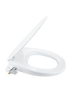   Grohe QuickFix Bau Ceramic manuális, bidé funkciós WC ülőke fedéllel, alpin fehér 39648SH0