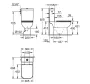 Grohe QuickFix Start Edge WC-szett tartállyal és Softclose ülőkével alpesi fehér 39814000