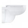 Grohe QuickFix Start Edge Ceramic mélyöblítésű fali WC Soft-Close ülőkével, alpin fehér 39815000