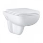 Grohe QuickFix Start Edge Ceramic mélyöblítésű fali WC Soft-Close ülőkével, alpin fehér 39815000
