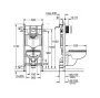 Grohe QuickFix Solido Compact 5 az 1-ben WC szett tartállyal, szerelőelemmel, nyomólappal 39816000
