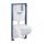 Grohe QuickFix Solido 5 az 1-ben WC-szett tartállyal, szerelőkerettel, króm nyomólappal, alpin fehér 39817000