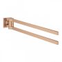 Grohe Allure dupla törölközőtartó, szálcsiszolt rose arany 40342DL1