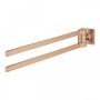 Grohe Allure dupla törölközőtartó, szálcsiszolt rose arany 40342DL1
