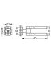 Grohe Allure dupla törölközőtartó, szálcsiszolt rose arany 40342DL1