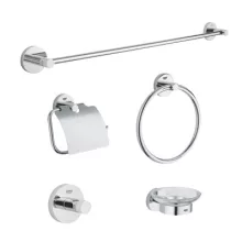   Grohe Essentials 5 az 1-ben fürdőszobai kiegészítő szett akció 40344001