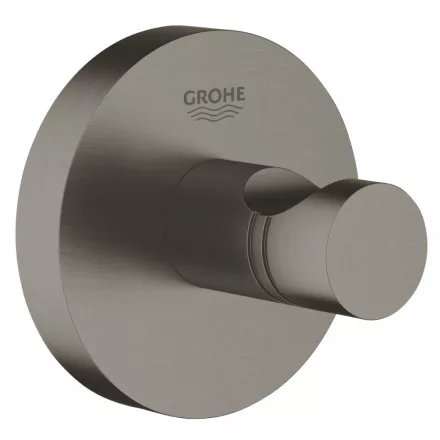 Grohe Essentials fürdőköpeny akasztó, szálcsiszolt grafit 40364AL1