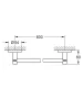 Grohe Essentials fali fürdőlepedő tartó, grafit 40366A01