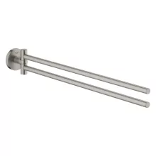   Grohe Essentials törölközőtartó, rozsdamentes acél hatású 40371DC1