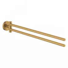   Grohe Essentials törölközőtartó, szálcsiszolt világos arany 40371GN1