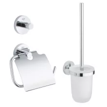   Grohe Essentials 3 az 1-ben fürdőszobai kiegészítő szett, króm 40407001