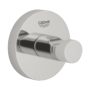 Grohe Essentials 3 az 1-ben fürdőszobai kiegészítő szett, rozsdamentes acél hatású 40407DC1