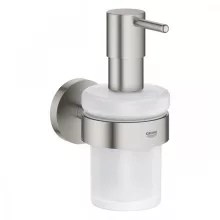   Grohe Essentials szappanadagoló 160 ml, fém tartókonzollal, rozsdamentes acél hatású 40448DC1