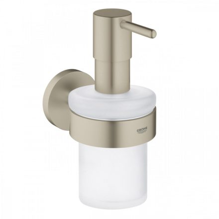 Grohe Essentials szappanadagoló 160 ml, fém tartókonzollal, szálcsiszolt nikkel 40448EN1