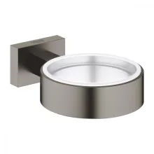   Grohe Essentials Cube tartókonzol, szálcsiszolt grafit 40508AL1