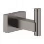 Grohe Essentials Cube fürdőköpeny akasztó, szálcsiszolt grafit 40511AL1