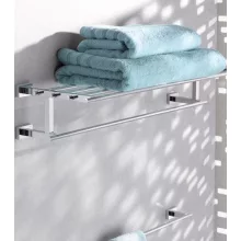   Grohe Essentials Cube fali fürdőlepedő tartó, króm 40512001