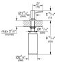 Grohe Cosmopolitan mosogatószer adagoló, króm 40535000