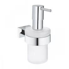   Grohe Essentials Cube szappanadagoló tartókonzollal, króm 40756001
