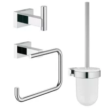   Grohe Essentials Cube mellékhelyiség szett 3 in 1 Akciós csomag 40757001 (40511001, 40507001, 40513001)