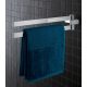 Grohe Selection Cube forgatható dupla törölközőtartó 400 mm, króm 40768000