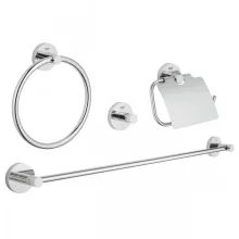   Grohe Essentials 4 az 1-ben fürdőszobai kiegészítő szett, króm 40776001