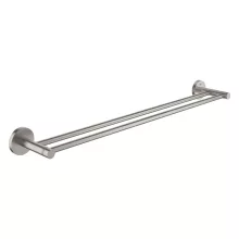   Grohe Essentials dupla törölközőtartó, rozsdamentes acél hatású 40802DC1