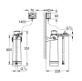 Grohe Blue magnézium és cink szűrő kezdőkészlet 40875000