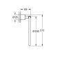 Grohe Atrio törölközőtartó króm 40887000