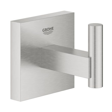 Grohe QuickFix Start Cube fürdőköpeny akasztó, rozsdamentes acél hatású 40961DC0