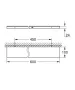 Grohe Allure polc, szálcsiszolt világos arany 40965GN1