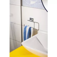   Grohe QuickFix Start Cube törölközőtartó gyűrű rögzítővel, króm 40975000