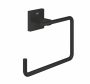 Grohe QuickFix Start Cube törölközőtartó gyűrű rögzítővel, matt fekete 409752430