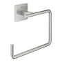 Grohe QuickFix Start Cube törölközőtartó gyűrű rögzítővel, rozsdamentes acél hatású 40975DC0