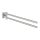 Grohe Start Cube dupla törölköző tartó 438 mm, rozsdamentes acél hatású 40976DC0