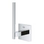 Grohe QuickFix Start Cube fali tartalék WC papír tartó, króm 40979000