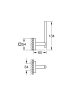 Grohe QuickFix Start Cube fali tartalék WC papír tartó, króm 40979000
