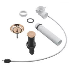   Grohe konyhai automata leeresztő szett, matt rose arany 40986DL0