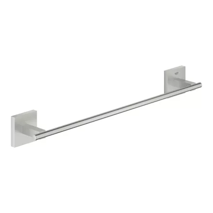 Grohe QuickFix Start Cube fali fürdőlepedő tartó 45 cm, rozsdamentes acél hatású 40987DC0