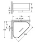 Grohe Selection sarok tusfürdő tartó, polírozott nikkel 41038BE0